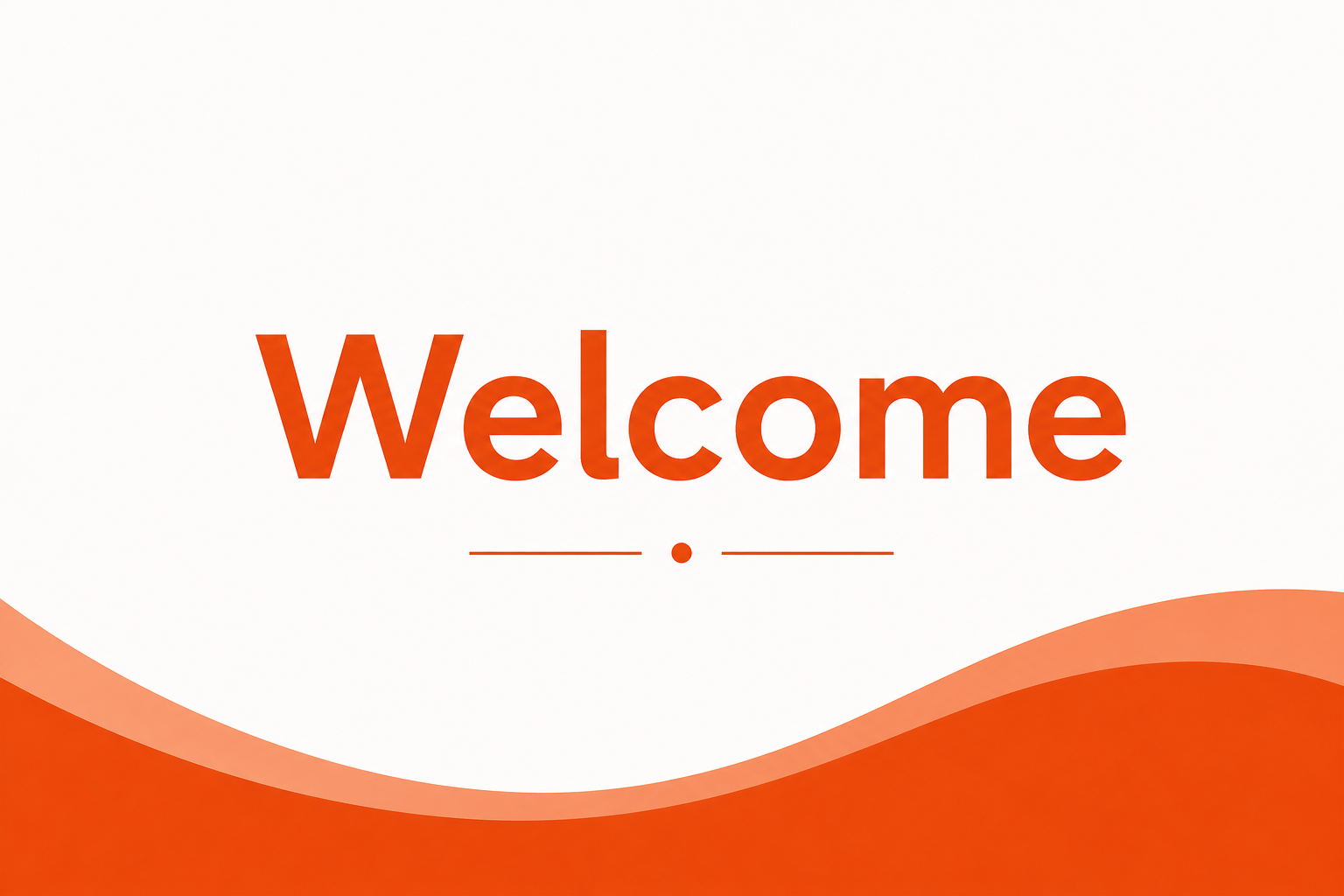 Welcome image